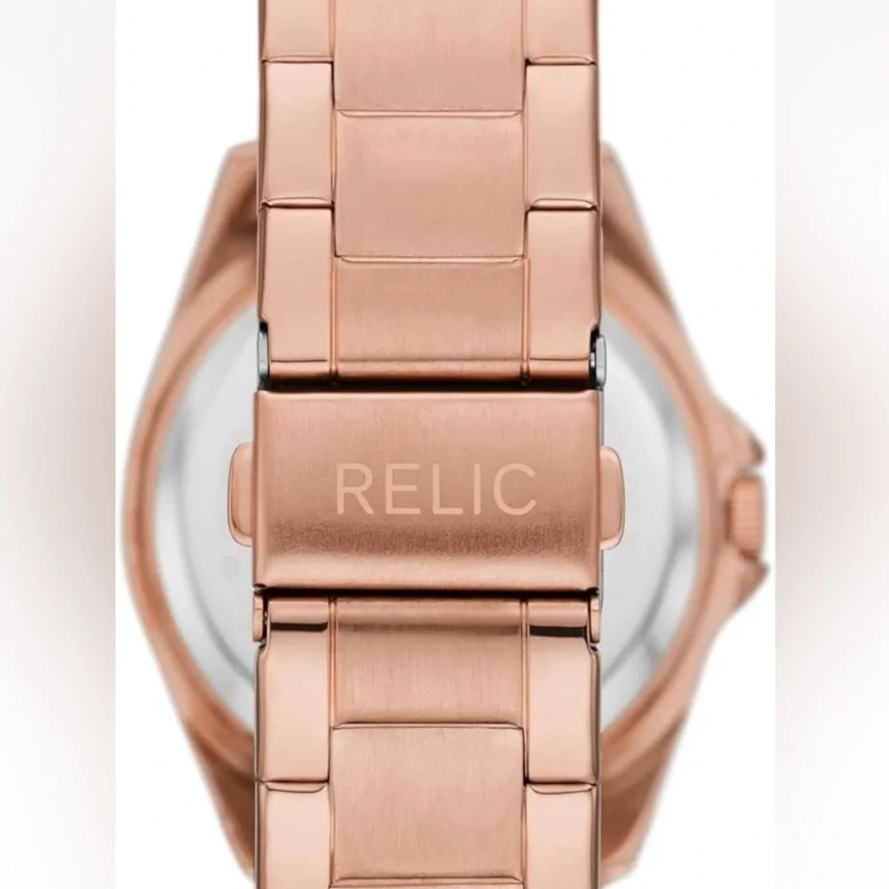 Relic by Fossil Women's Emersyn Rose Gold-Tone Multifunction Watch ZR16023